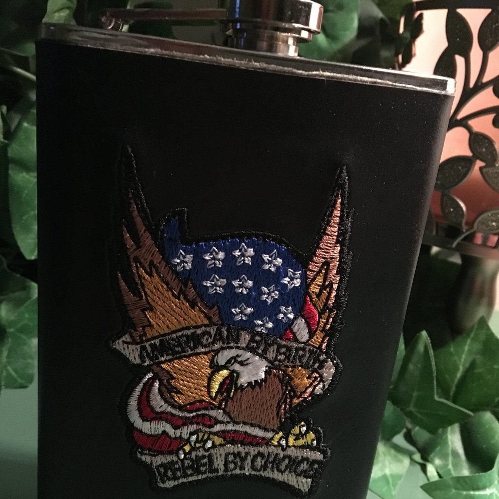 Hip Flask Stainless Steel Liquor Alcohol 8 oz